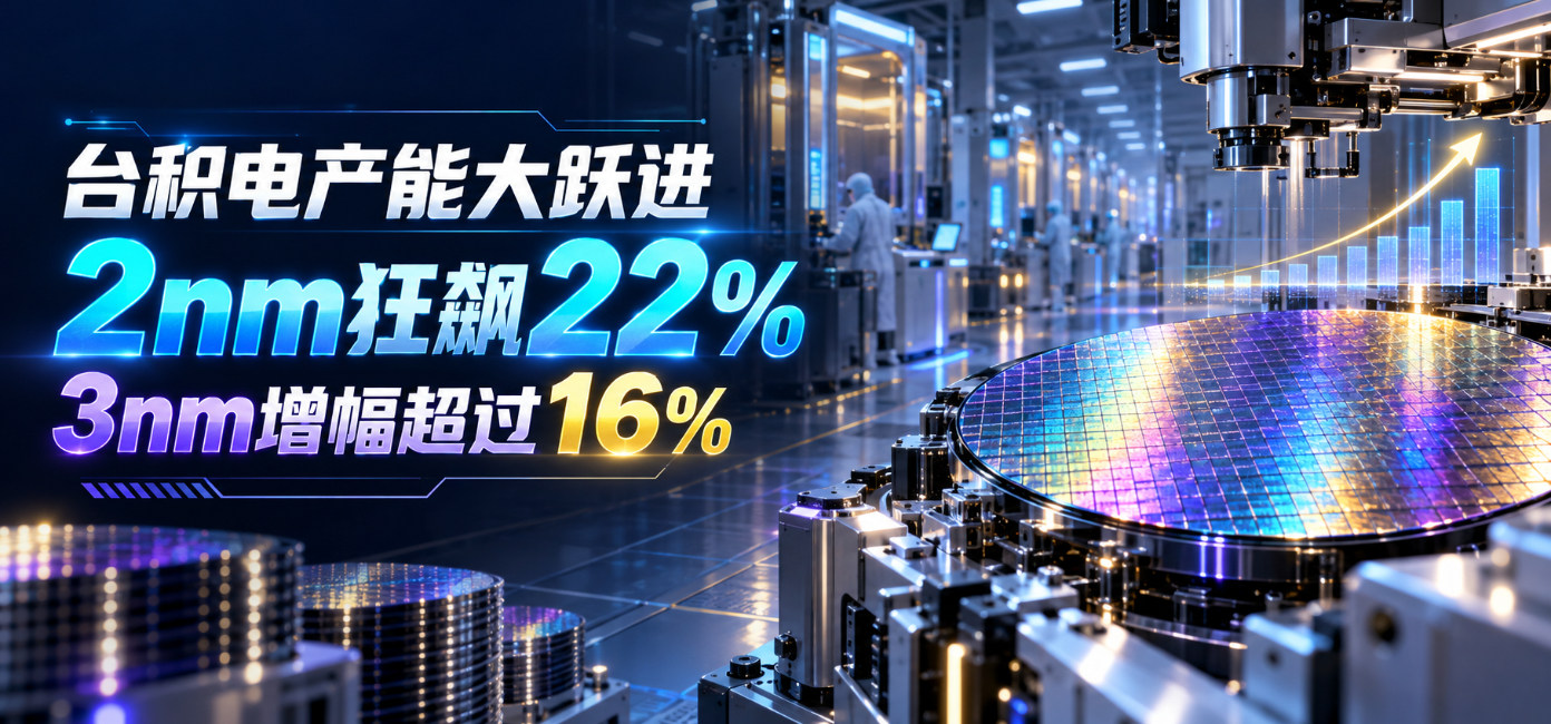 台积电产能大跃进，2nm狂飙22%