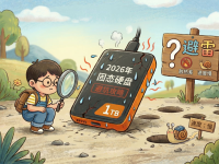 新买的PSSD速度不如U盘？2026年移动硬盘避坑攻略