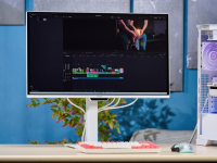 4K四代QD-OLED+纯白极简！微星PRO MAX 271UPXW12G显示器评测