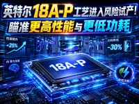 英特尔18A-P工艺进入风险试产，瞄准高性能与低功耗
