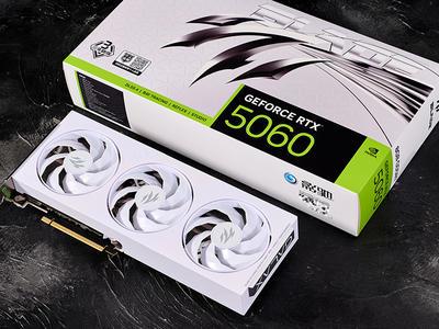 影驰 GeForce RTX 5060 圣刃 OC 8GB图赏：50系最新甜品卡来袭