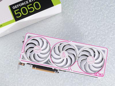 iGame GeForce RTX 5050 Ultra W OC 8GB显卡图赏:50系的最后拼图