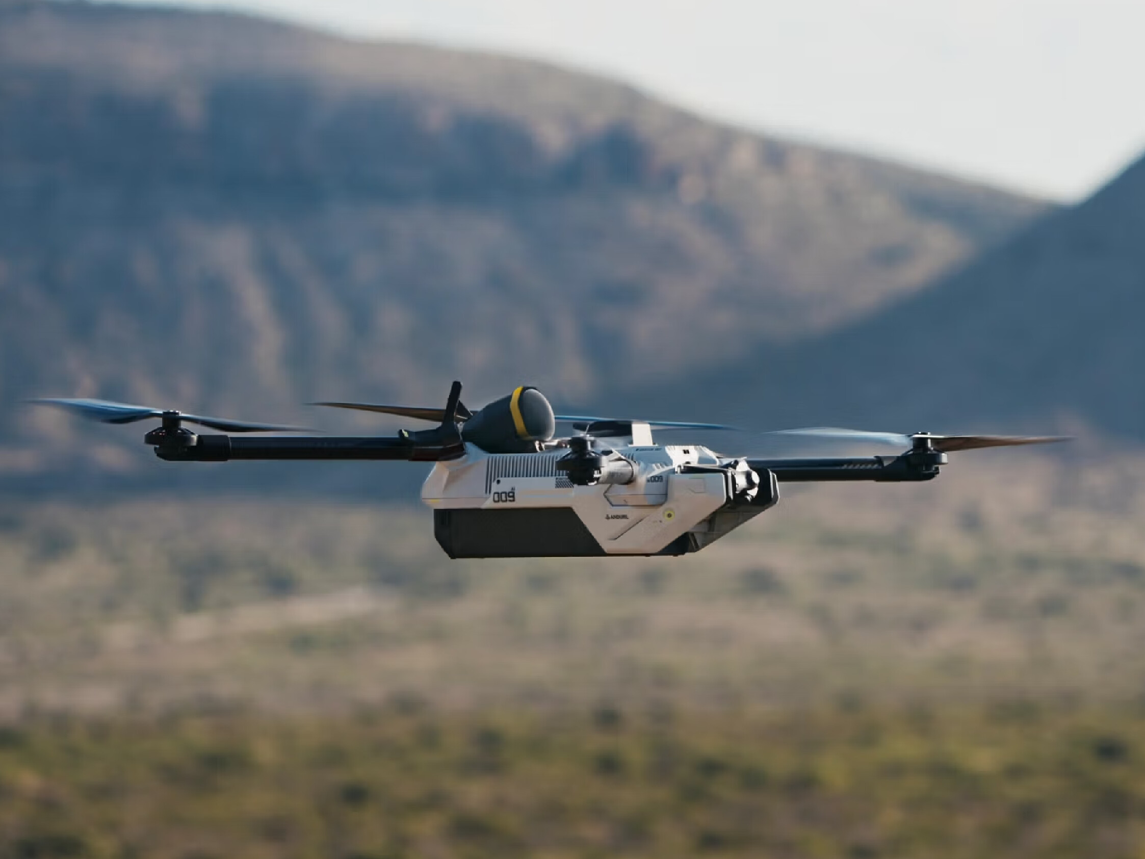 Anduril Bolt series military quadcopter unmanned aerial vehicle-HeadTechPro