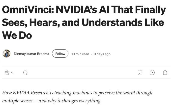 NVIDIA’s new architecture has ignited a revolution in all‑modal large models (5)