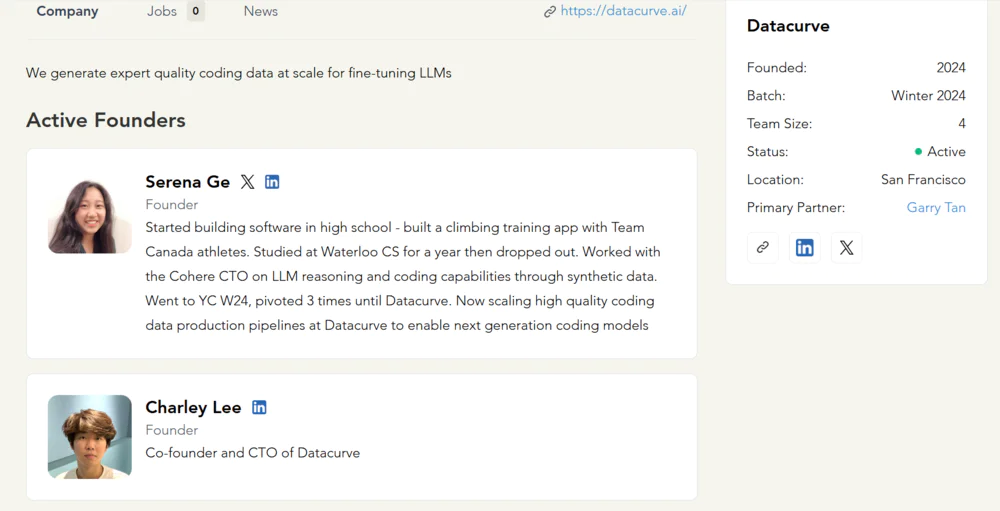 YC孵化企业页面-3