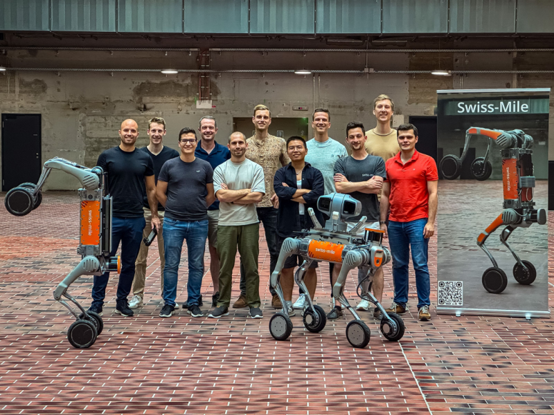 Swiss robotics company RIVR develops wheel legged delivery robot-HeadTechPro