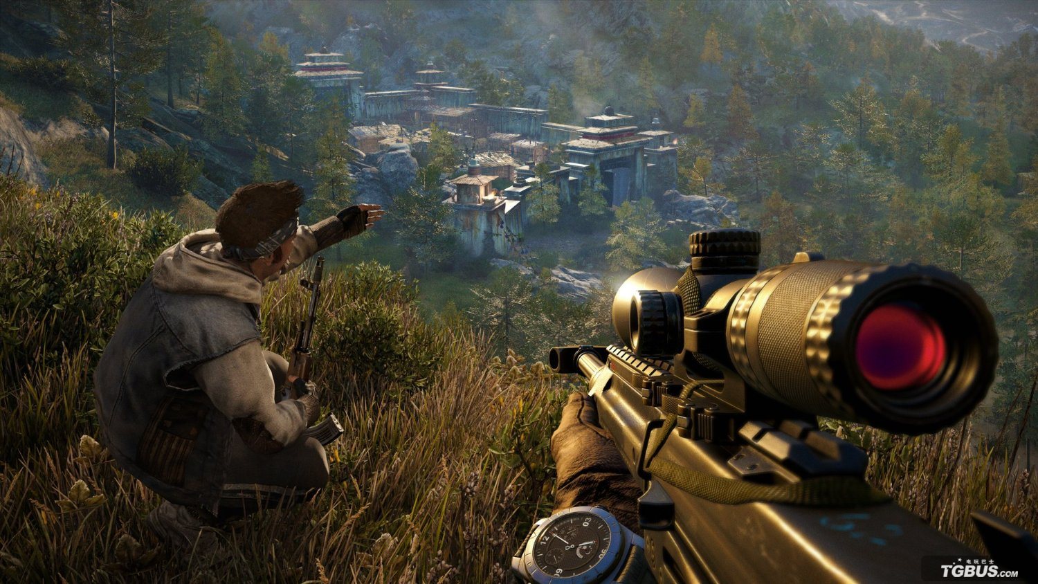 The first person shooter game 